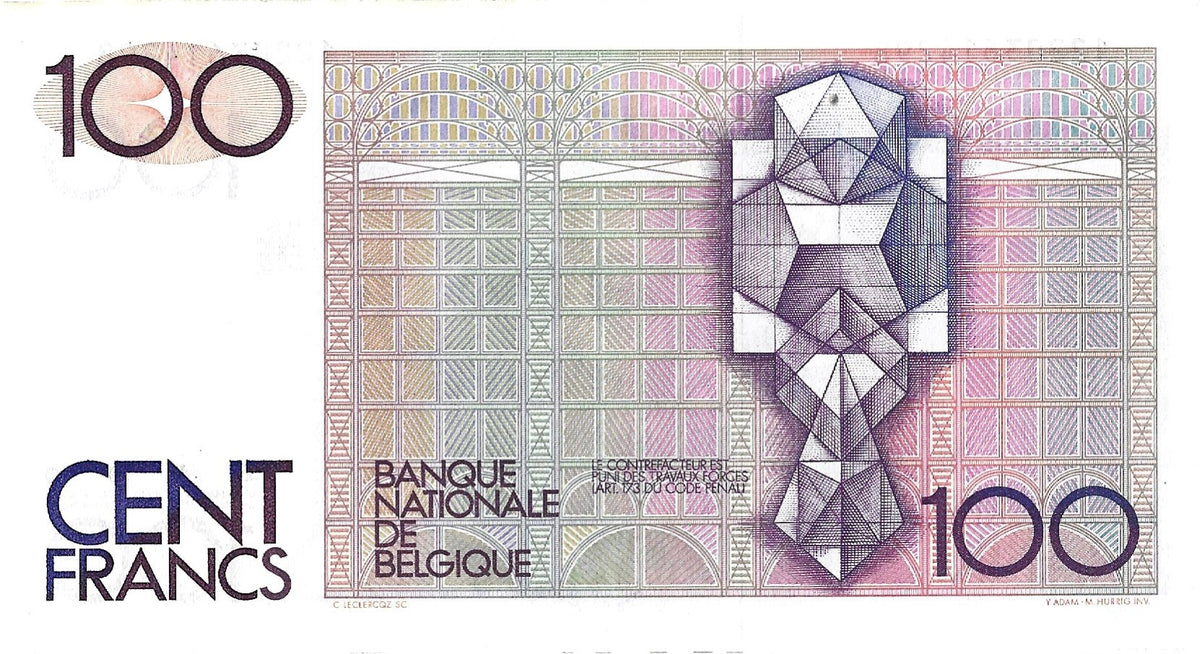 Belgia 100 Frank  - UNC