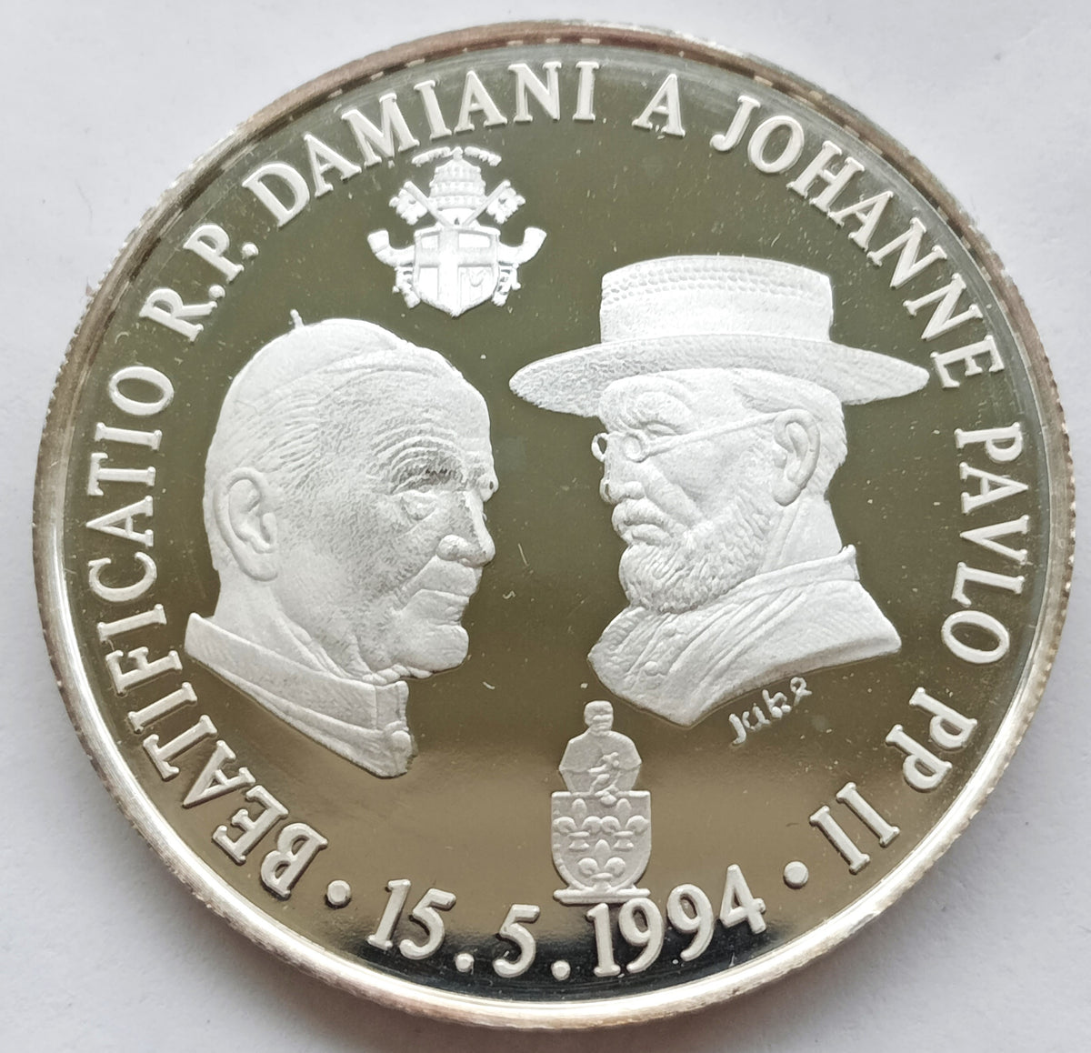 Belgia Żeton 1994  Beatyfikacja Ojca Damiana