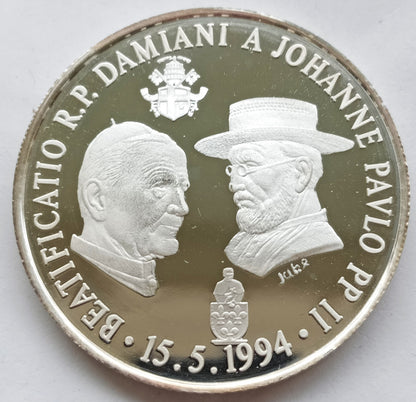 Belgia Żeton 1994  Beatyfikacja Ojca Damiana