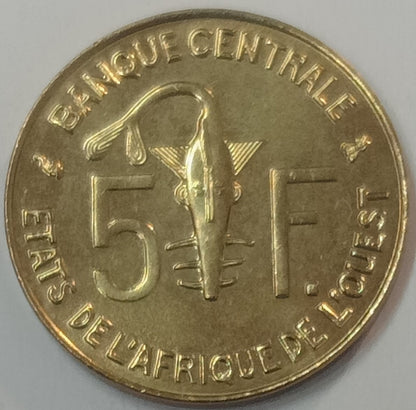 ECOWAS 5 Franków CFA 1996