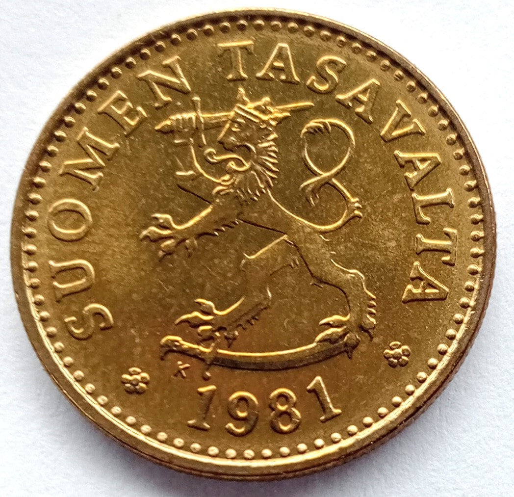 Finlandia 10 Penni 1981