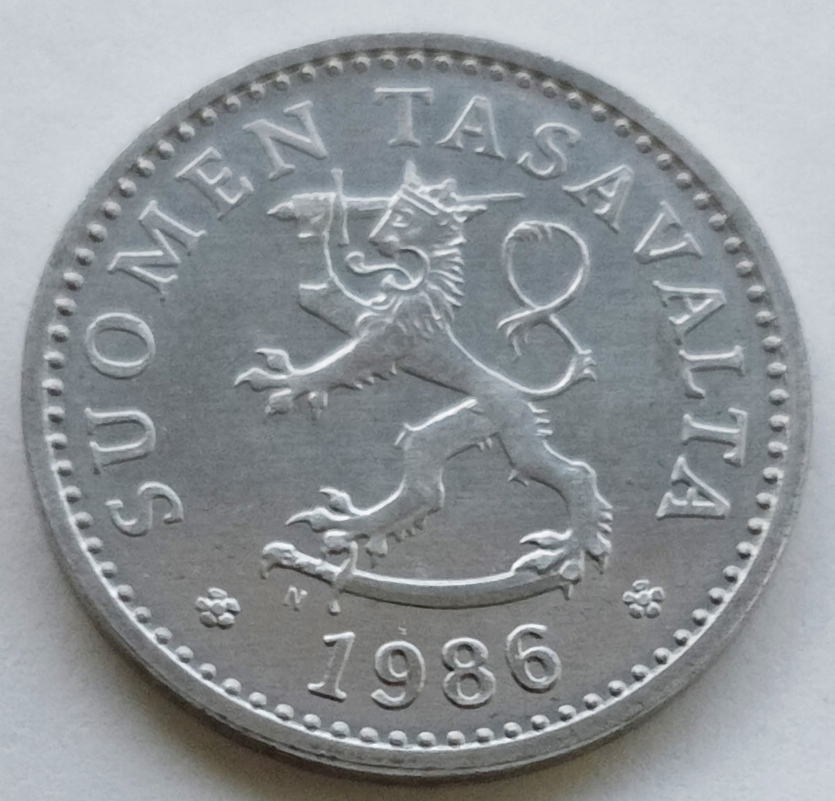 Finlandia 10 Penni 1986