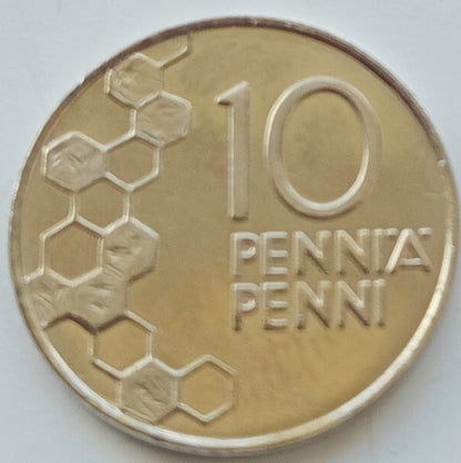 Finlandia 10 Penni 1991