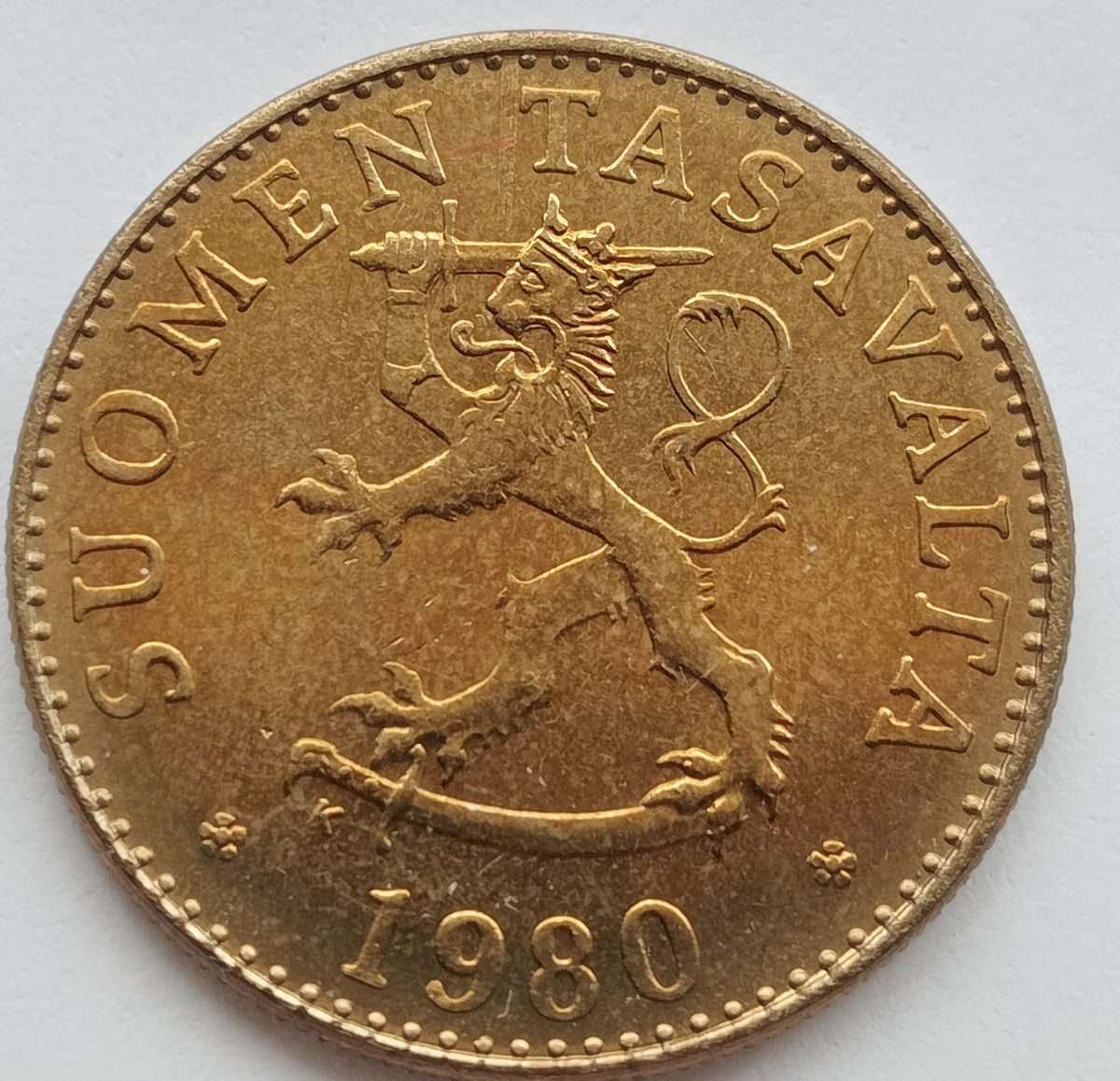 Finlandia 50 Penni 1980