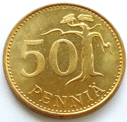 Finlandia 50 Penni 1986