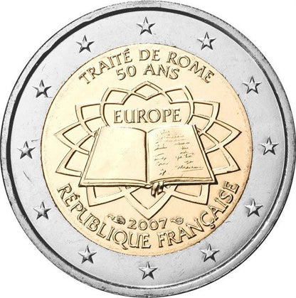 Francja 2 euro 2007 50-lecie Traktatu Rzymskiego (Francja)