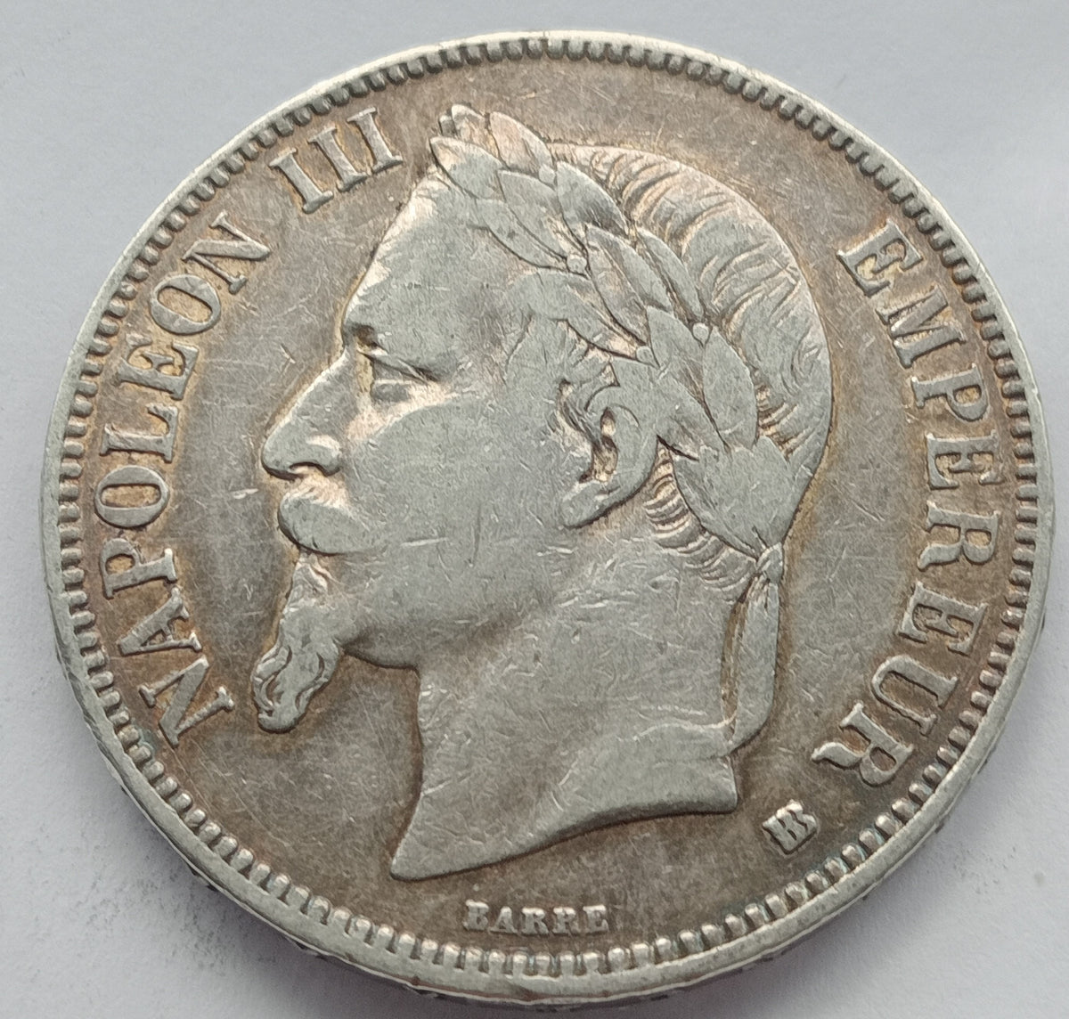 Francja 5 Frank 1869