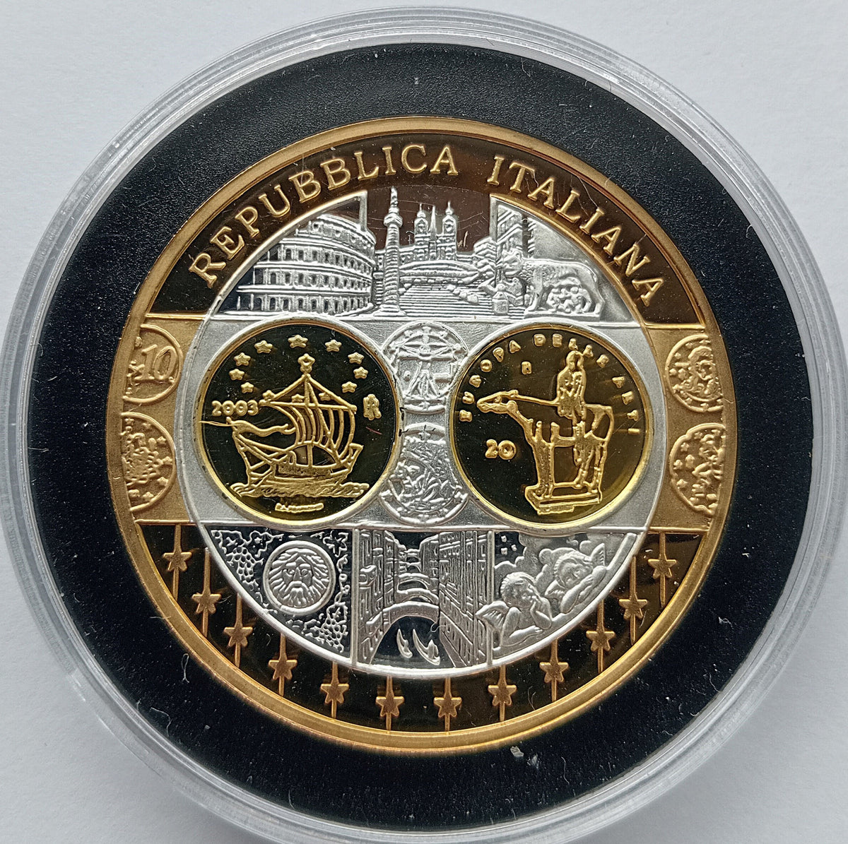 Francja Euro (wzór) 2003