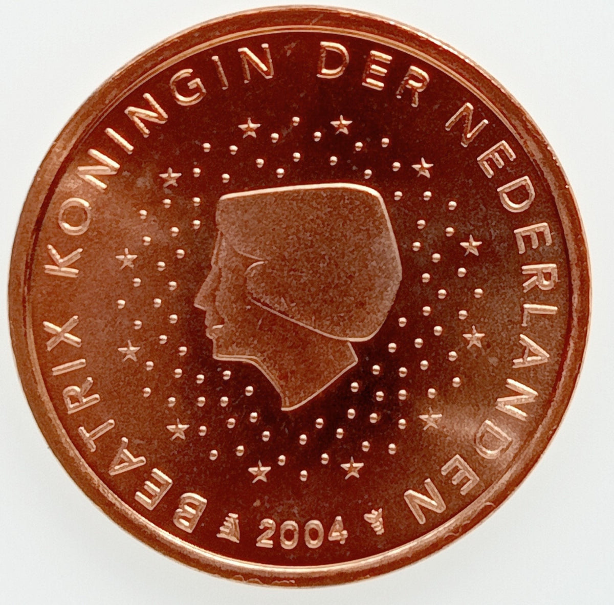 Holandia 1 Euro Centy 2004
