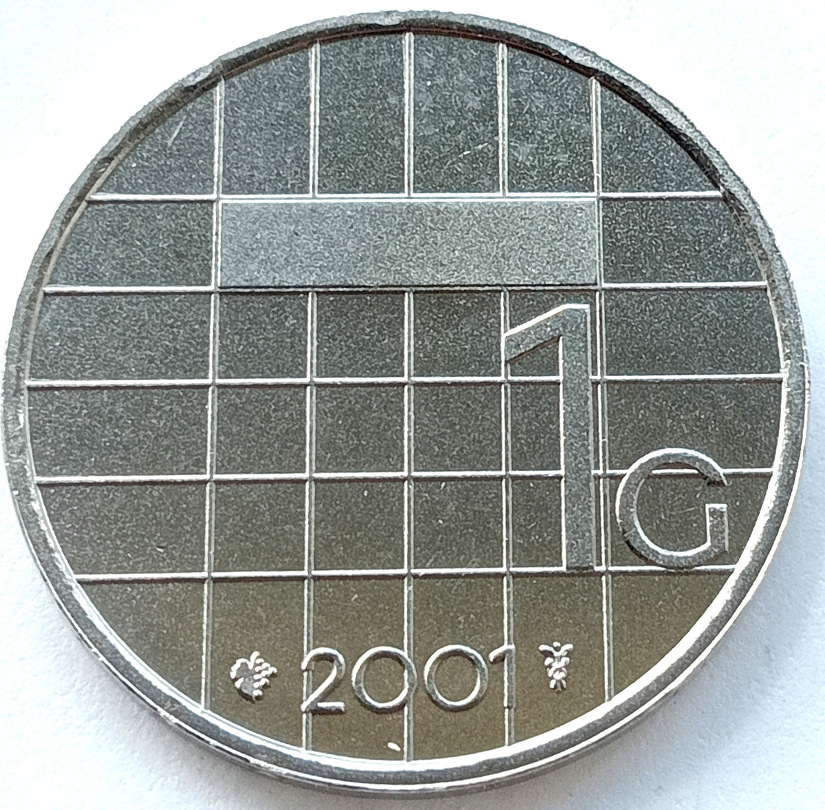 Holandia 1 Gulden 2001