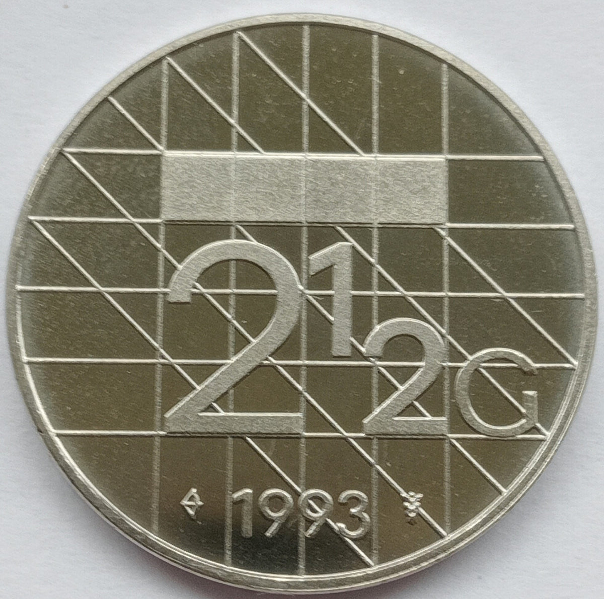 Holandia 2,5  Gulden 1993