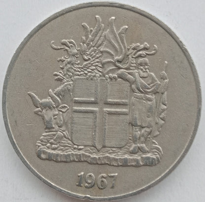 Islandia 10 Koron 1967 (herb)