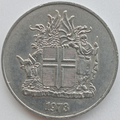 Islandia 10 Koron 1973 (herb)