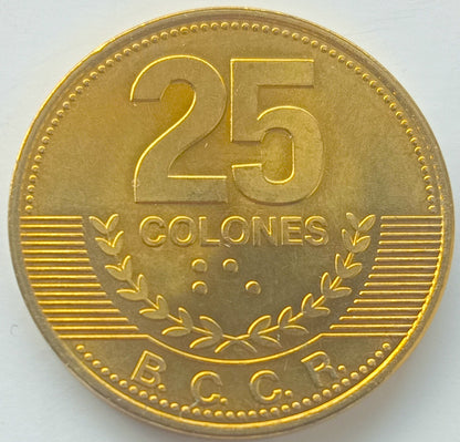 Kostaryka 25 Colon 2007 magnetyczna