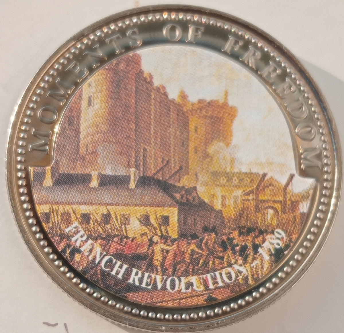 Liberia 10 Dolarów 2001 Rewolucja francuska