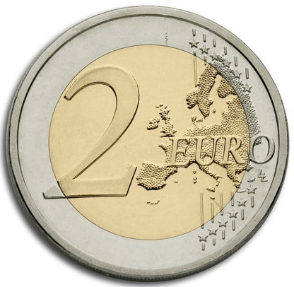 Luksemburg 2 euro 2015 15 rocznica wstąpienia na tron Wielkiego Księcia Henryka