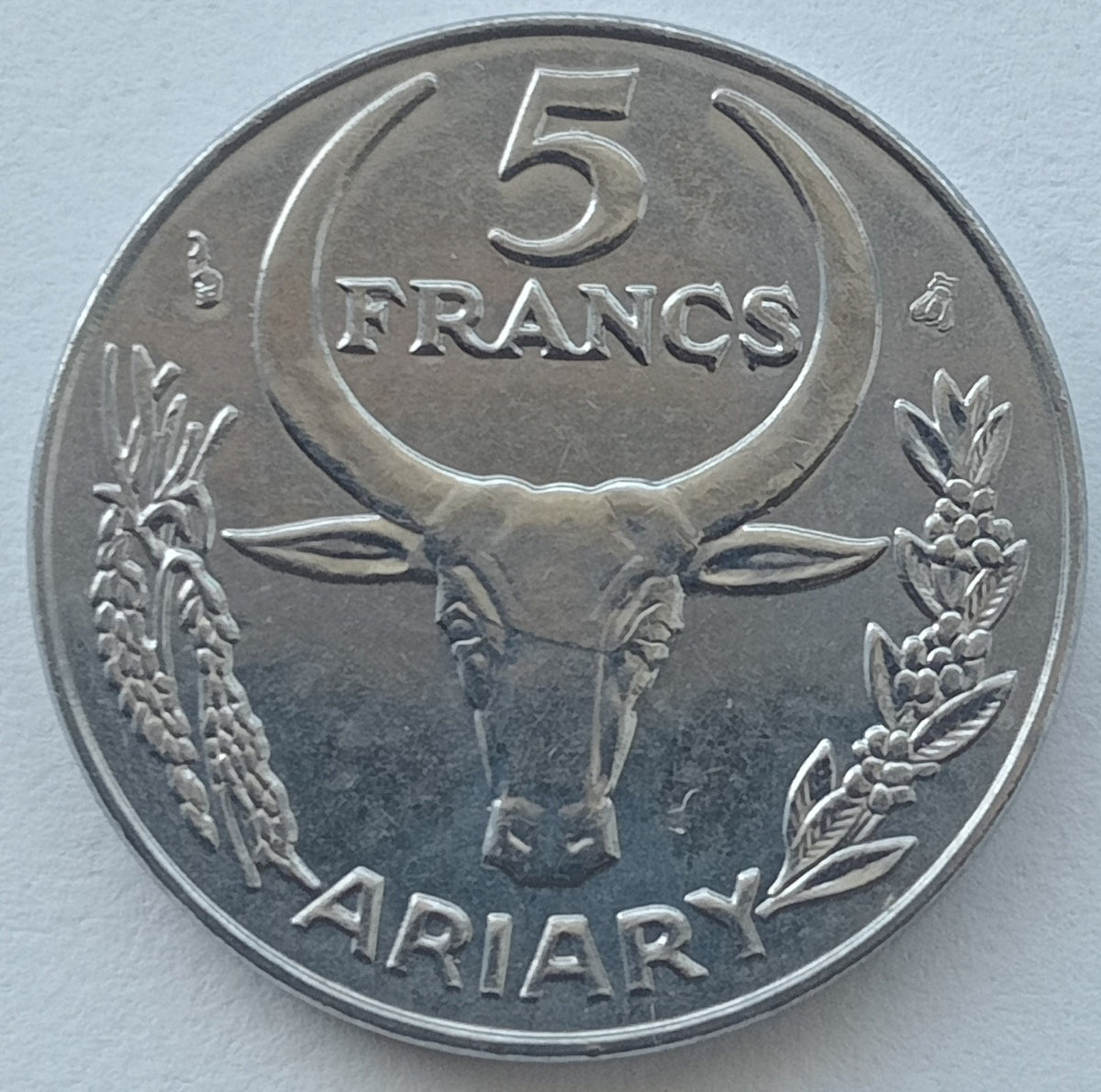 Madagaskar 5 Franków (ariar) 1996