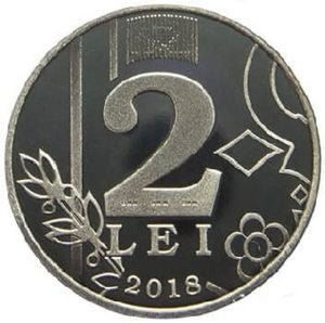 Mołdawia 2 Lej  2018