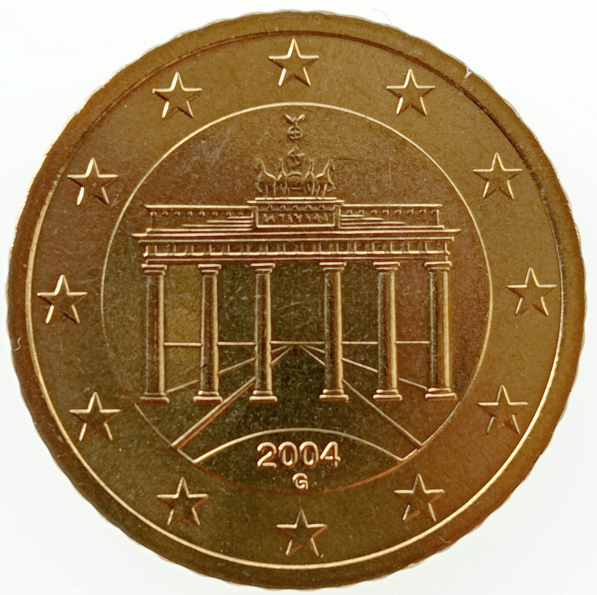Niemcy 10 Euro Cent 2004