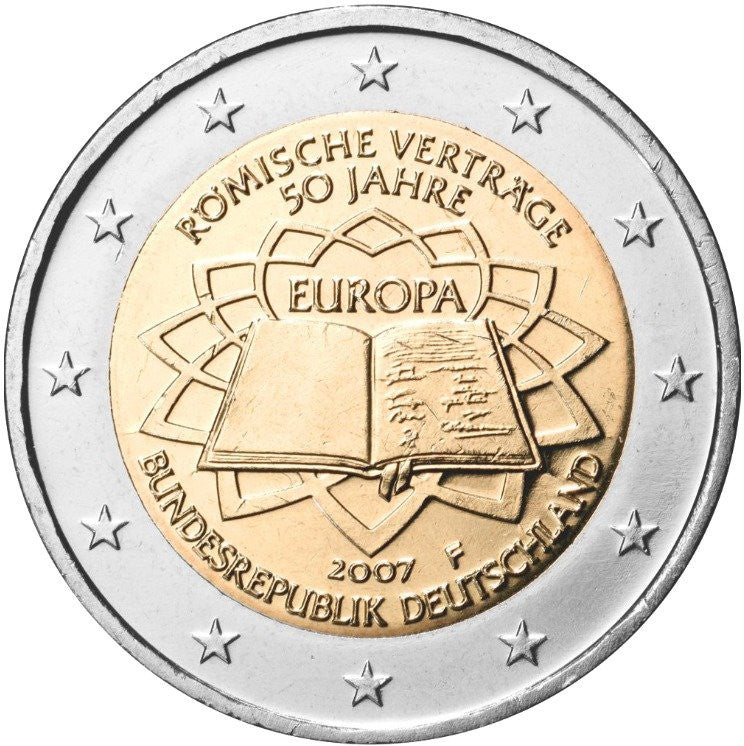 Niemcy 2 euro 2007 50-lecie Traktatu Rzymskiego (Niemcy)