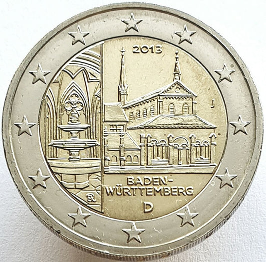 Niemcy 2 euro 2013 Badenia-Wirtembergia