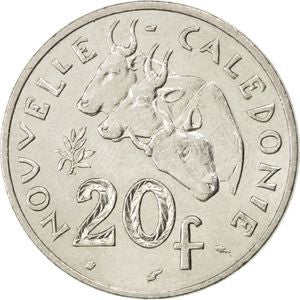 Nowa Kaledonia 20 Franków 2002