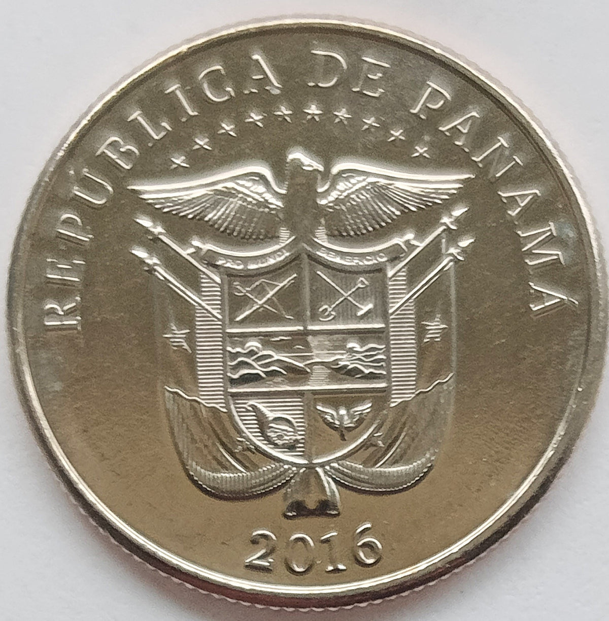 Panama 0,25 Balboa 2016 1914 – pierwszy tranzyt przez Kanał