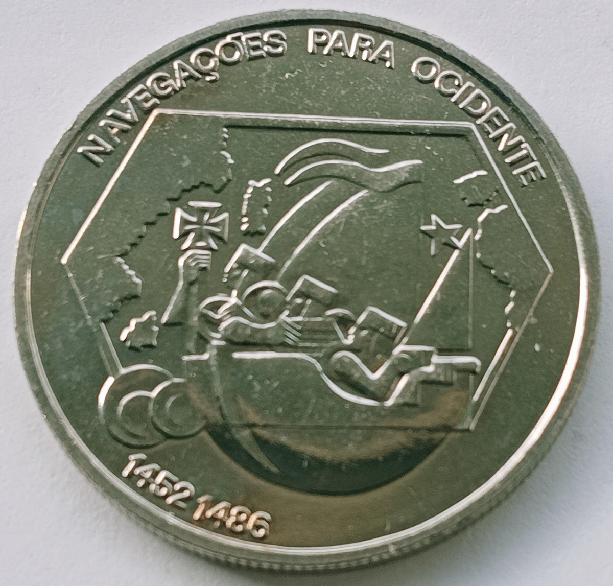 Portugalia 200 Eskudo 1991 Nawigacja na zachód