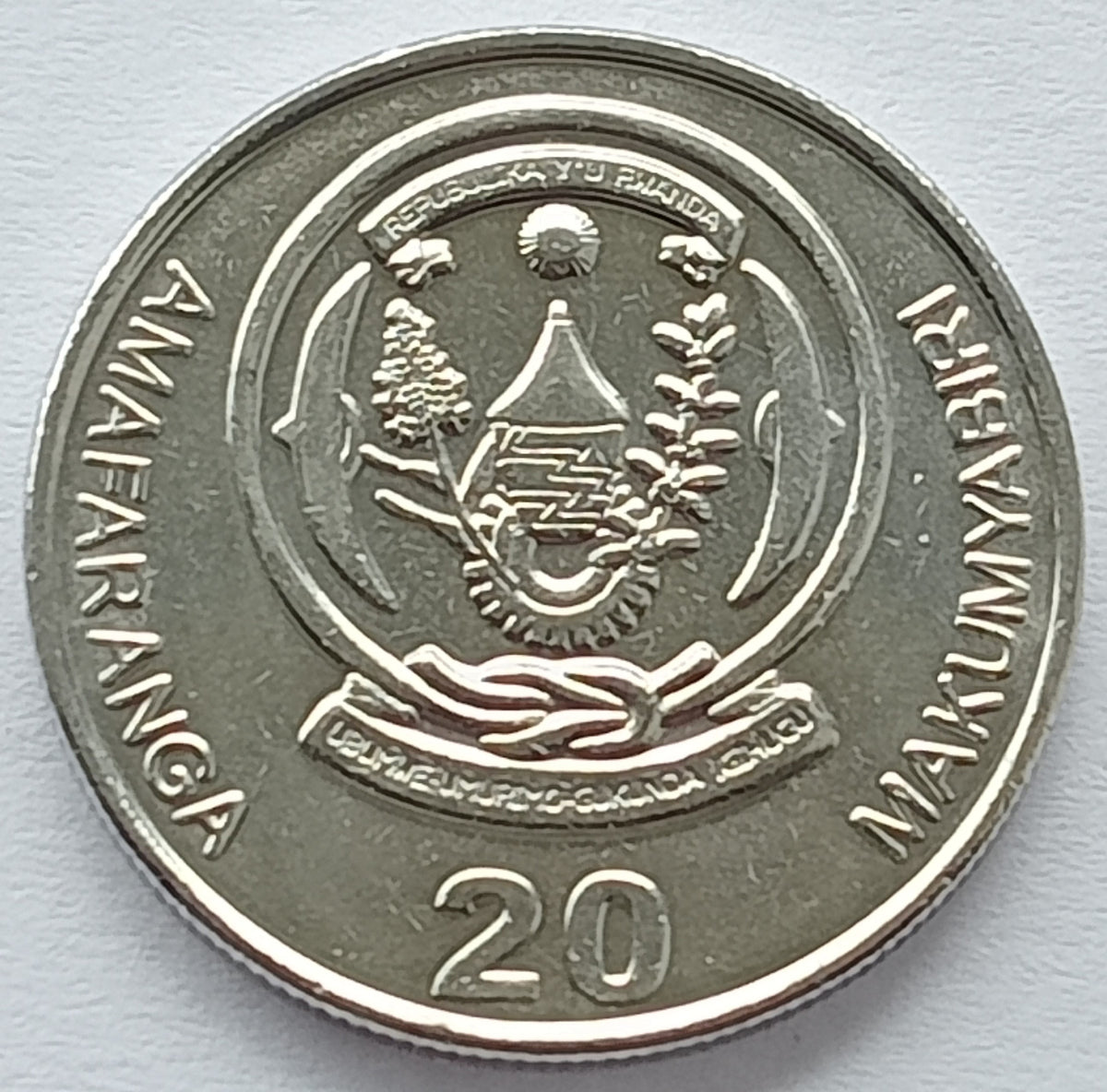 Rwanda 20 Franków 2009