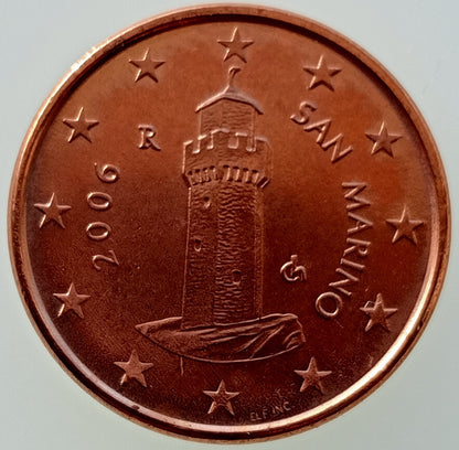 San Marino 1 Eurocent 2006