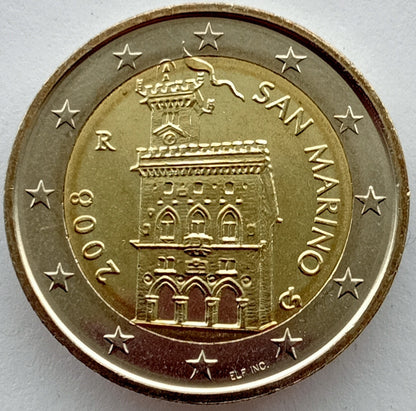 San Marino 2 Euro 2008