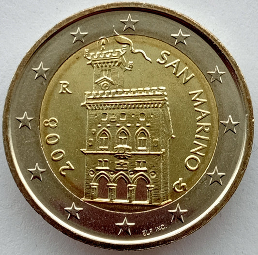 San Marino 2 Euro 2008