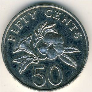Singapur 50 Centów 1995