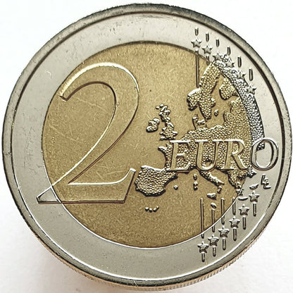 Słowenia 2 euro 2017 10 rocznica przyjęcia waluty euro przez Słowenię