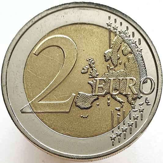 Słowenia 2 euro 2017 10 rocznica przyjęcia waluty euro przez Słowenię