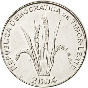 Timor Wschodni 5  Centavo 2004