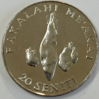 Tonga 20 Seniti 2002