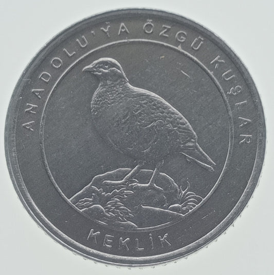 Turcja 1 Kurusz 2020 Kuropatwa Chukar