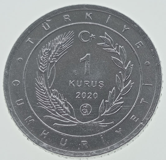 Turcja 1 Kurusz 2020 Spoonbill