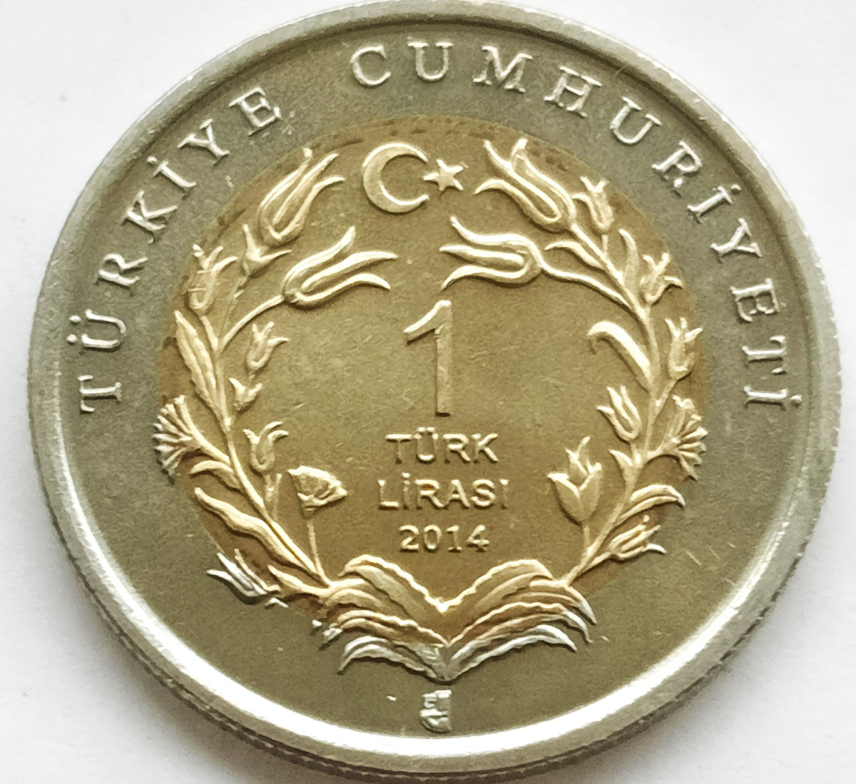Turcja 1 Lira  2014 Byerley Turk