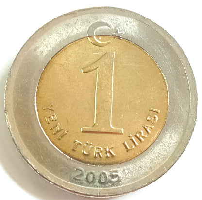 Turcja 1 Nowa lira 2005