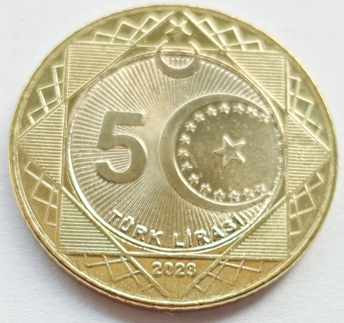 Turcja 5 Lira  2023 100 rocznica - Powstanie Republik