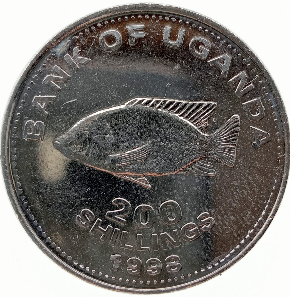 Uganda 200 Szylingów 1998