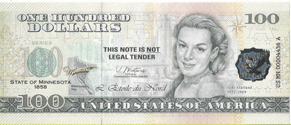USA 100 Dolarów 2022 Minnesota Commemorative Dollar