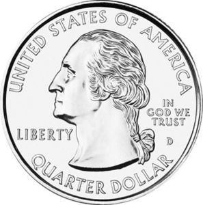USA 25 centów / ćwiartka 2001   Vermont