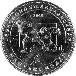 Węgry 50 Forint 2018 Mistrzostwa świata w hokeju na lodzie 2018